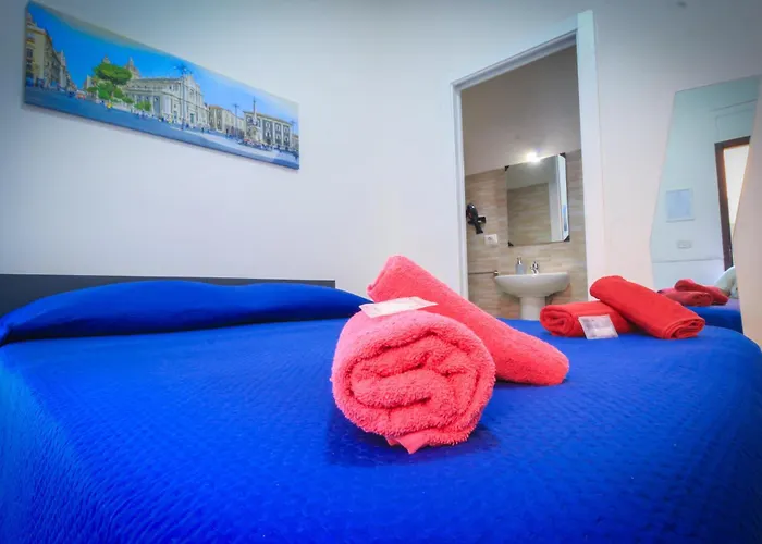 Bed&fly Near Airport Fontanarossa Bagno Privato In Bed and breakfast Catania