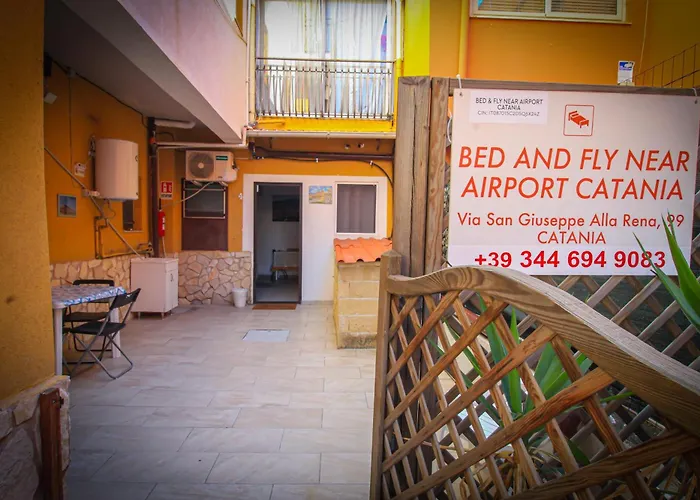 Bed&fly Near Airport Fontanarossa Bagno Privato In Catania